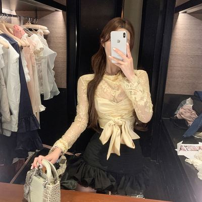 张林超LIN BOUTIQUE 生日派对首选蕾丝拼接套装