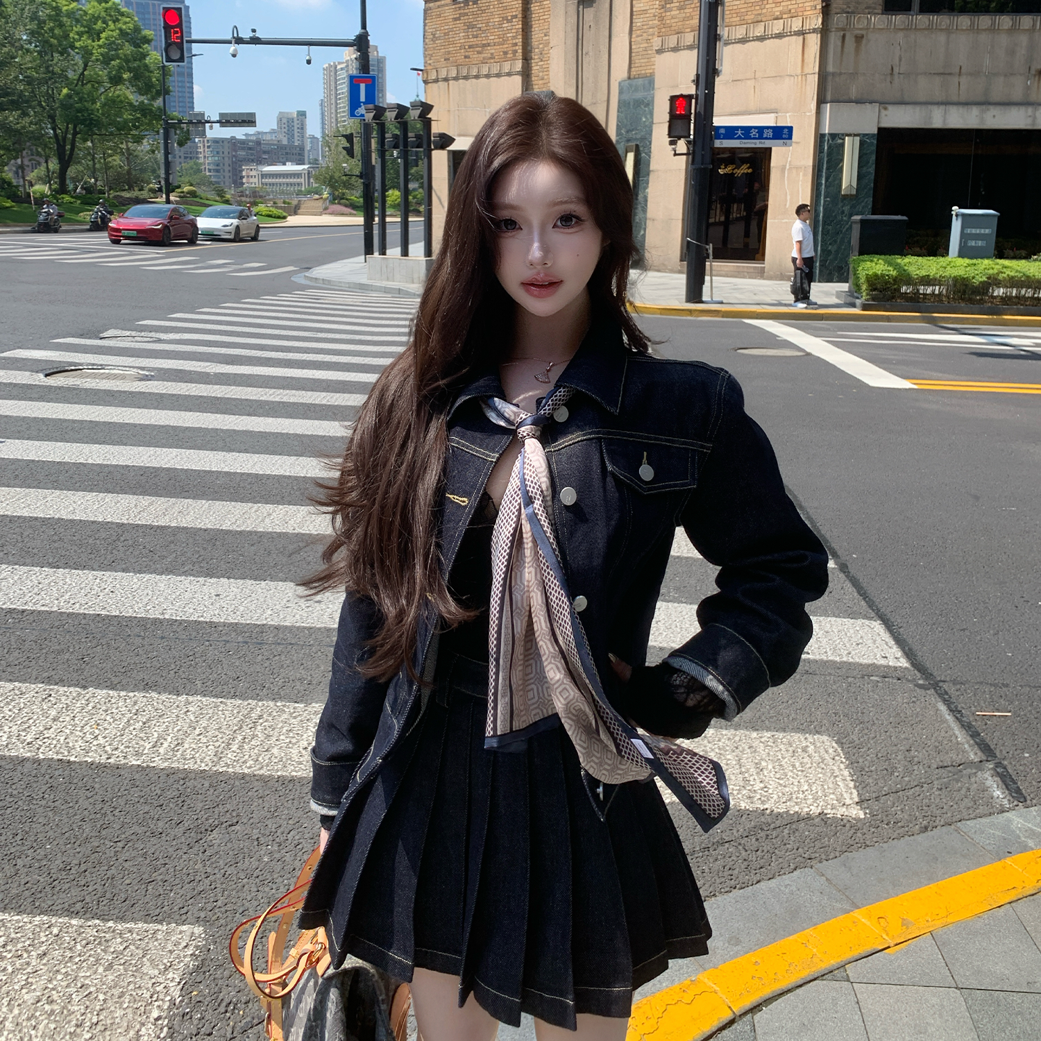 张林超LINBOUTIQUE外套+半裙