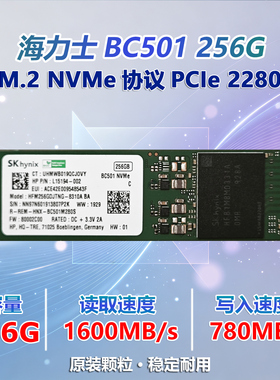 适用于 SK hynix海力士BC501 M.2 NVMe固态硬盘256G 2280协议SSD