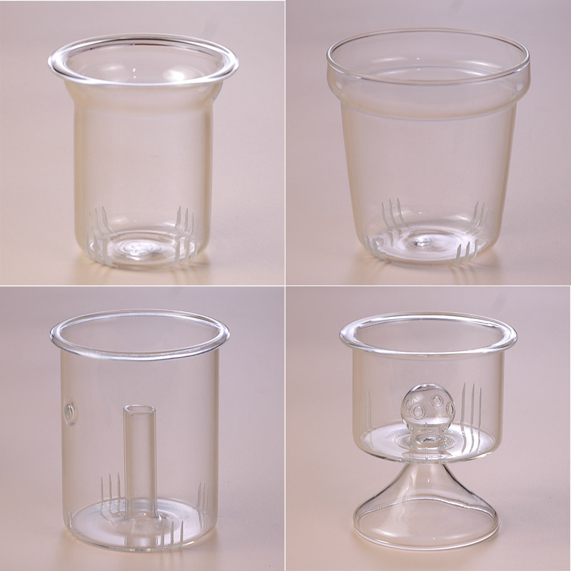 高硼硅耐热玻璃内胆蒸煮泡茶漏