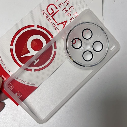 电镀框适用vivo X200 Pro手机壳透明软壳自带镜头创意男防摔外壳女新款