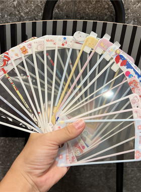 捡漏清仓少女kitty卡通膜适用iPhone8plus钢化膜7p全屏软边膜I7 4.7寸膜奇奇蒂蒂卡娜达菲爱丽丝角落屏幕贴膜