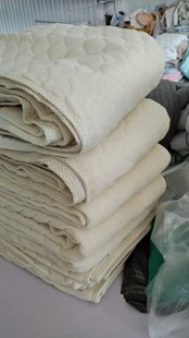 日单Cecil纯棉毛圈床垫工厂盘点清仓处理瑕疵 26直播