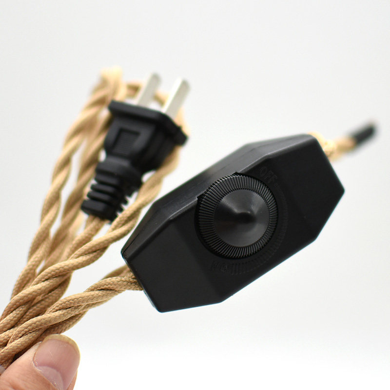 台灯小电器调光开关线白炽灯泡亮度控制灯饰配件DIY维修安装改造