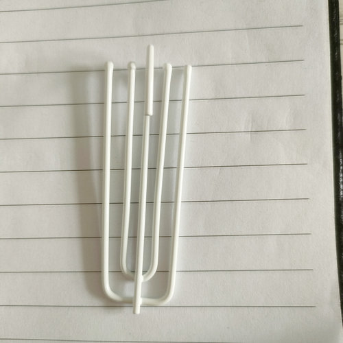 窗帘挂钩钩子烤漆白色挂钩