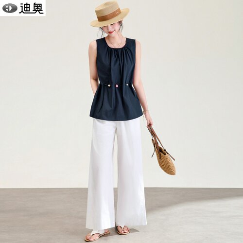 迪奥小个子套装女夏高级感两件套