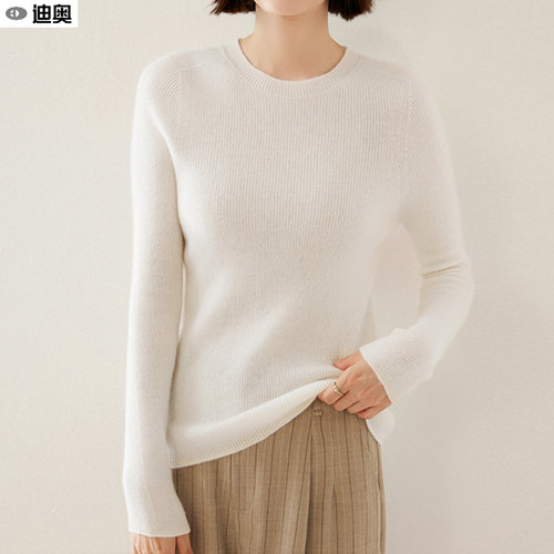 薄款圆领羊毛衫你打底气质针织衫