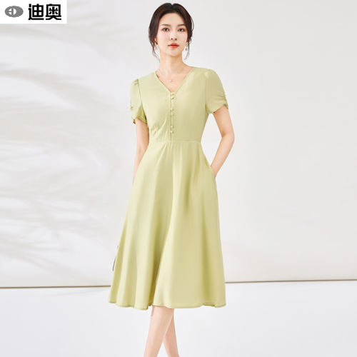 迪奥轻奢高级感连衣裙超好看裙子