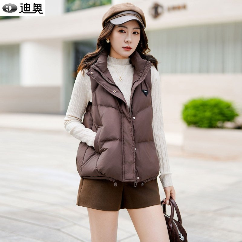 迪奥秋冬羽绒马甲外套女小个子气质百搭轻保暖白鸭绒无袖马夹棉服,女装/女士精品,羽绒服,淘宝优惠券,粉丝福利购,淘宝优惠卷