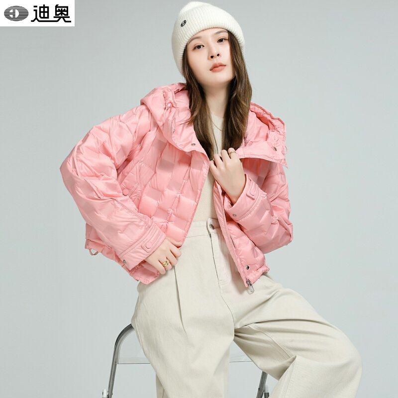 迪奥轻薄羽绒服女25新款巨好看的韩版90鸭绒棉服外套气质减龄棉衣