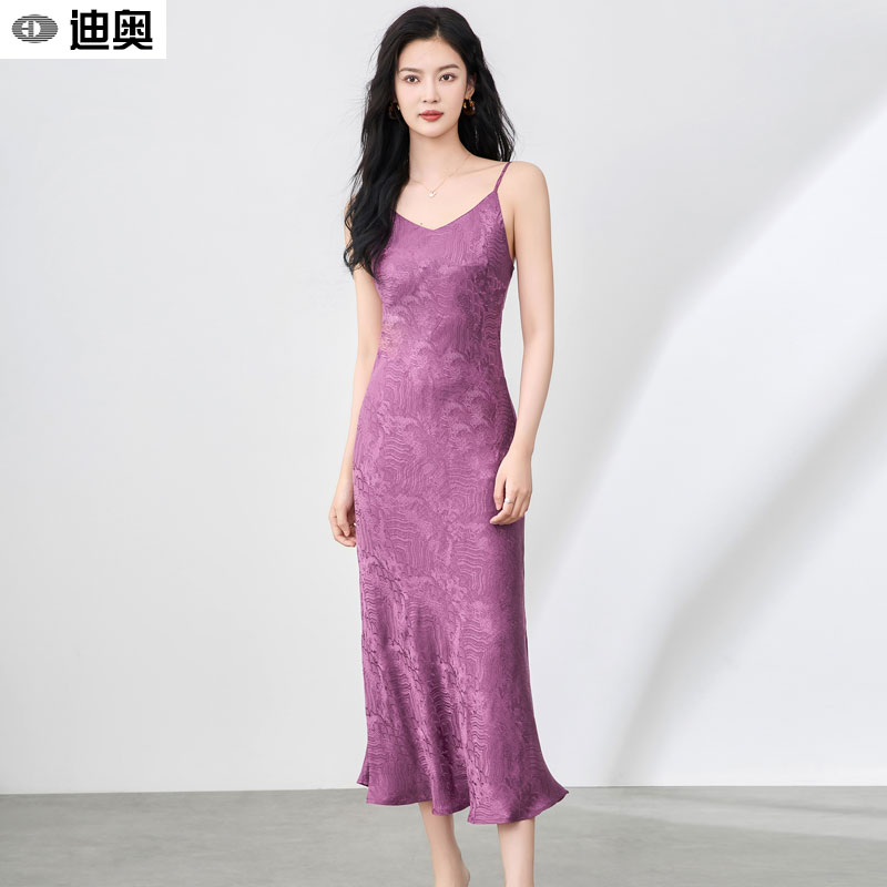 迪奥法式气质收腰显瘦鱼尾连衣裙