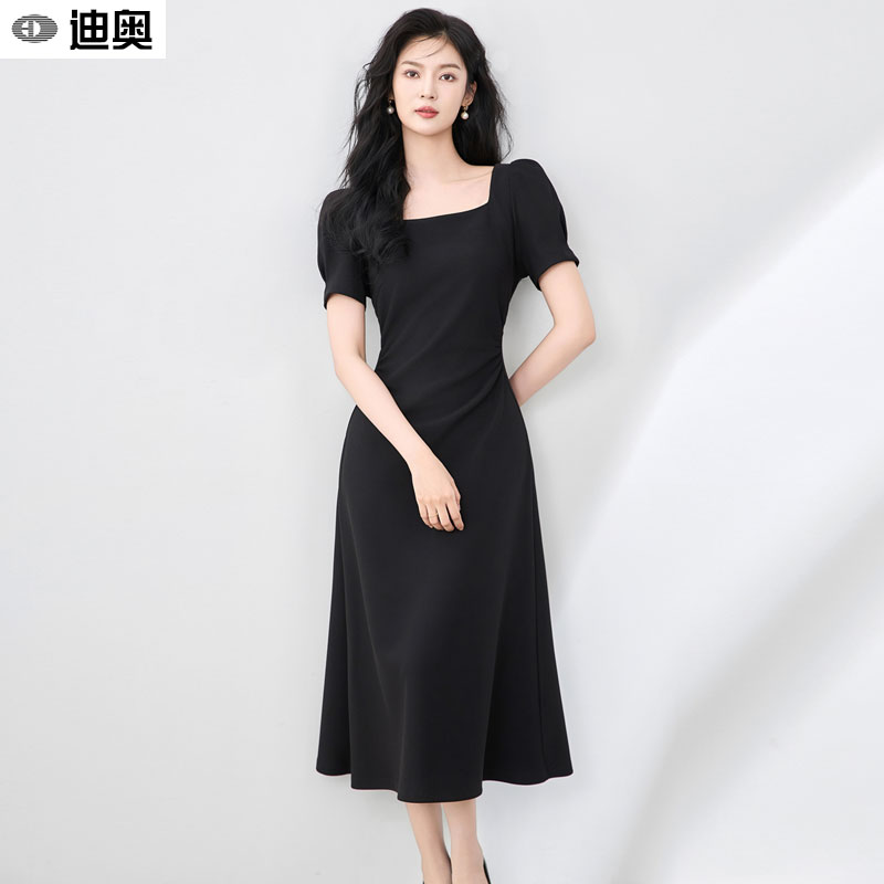 迪奥官方连衣裙今年流行A字裙夏