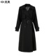 迪奥时尚 女神范简约风系带显瘦高端大衣 双排扣风衣女2026春秋新款