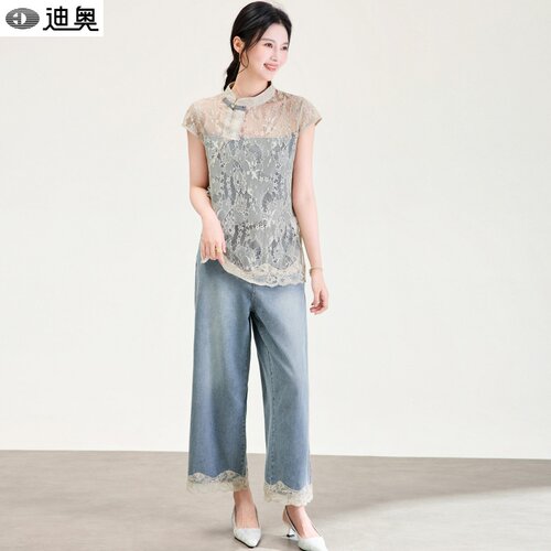迪奥小众轻奢设计感两件套装女夏