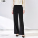 通勤百搭显瘦阔腿裤 时尚 女25早秋新款 气质休闲裤 迪奥直筒西装 子 裤