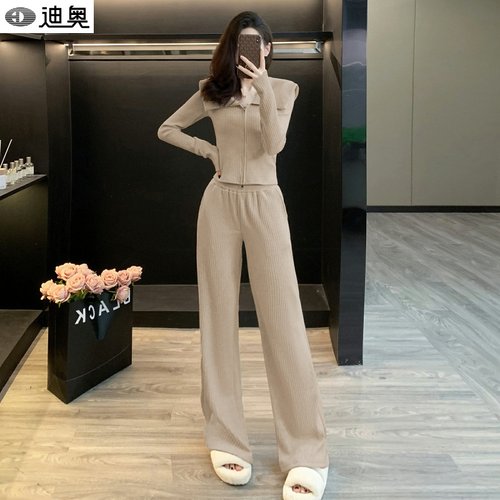 迪奥今年流行减龄通勤两件套装女