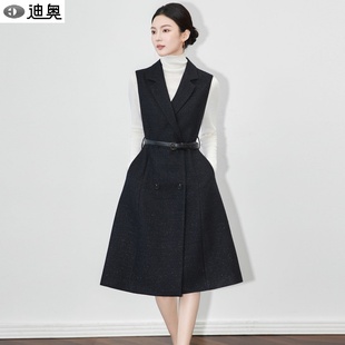 迪奥高品质女神范时尚 早秋连衣裙 气质收腰显瘦连衣裙女25巨好看