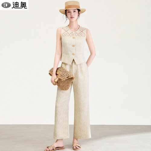 迪奥高级感气质女神范两件套装女