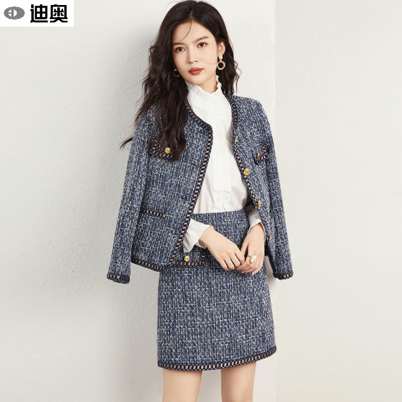 迪奥2024小香风两件套装大牌同款