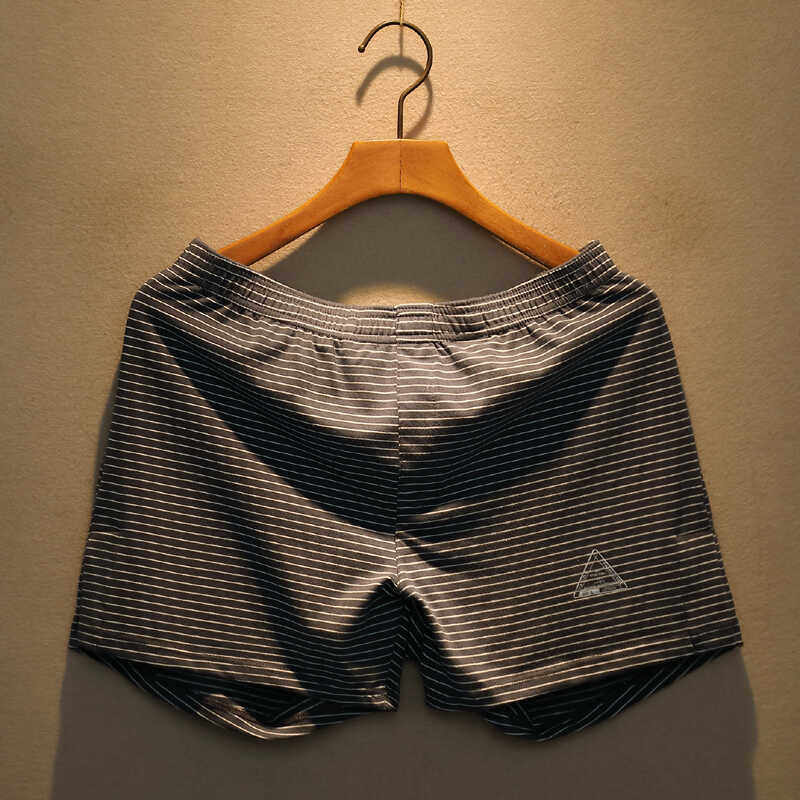 男士阿罗裤纯棉条纹内裤四角平角裤夏季薄款宽松居家短裤睡裤裤衩,女士内衣/男士内衣/家居服,男阿罗裤,淘宝优惠券,粉丝福利购,淘宝优惠卷