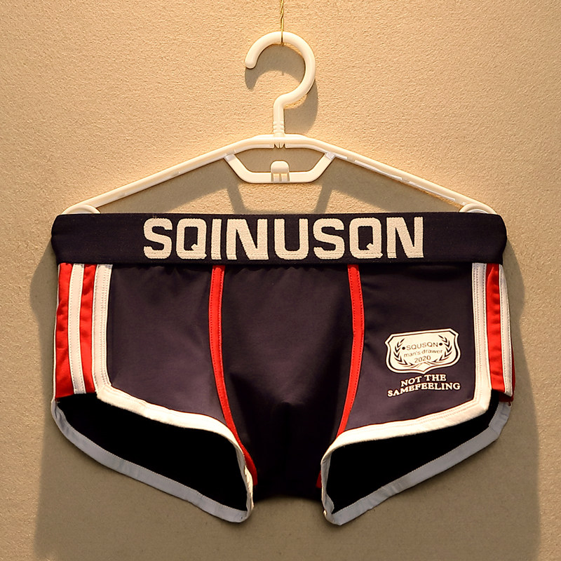 3条装男士内裤国潮纯棉印花四角裤透气中腰平角裤底裤男生短裤头,女士内衣/男士内衣/家居服,男平角内裤,淘宝优惠券,粉丝福利购,淘宝优惠卷