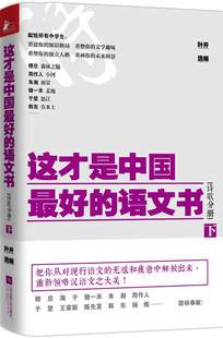 语文书诗歌分册下 正版 这才是中国最好 包邮 叶开阅读理解训练课文拓展阅读中学生七八九年级初中语文教辅寒暑假课外阅读读物