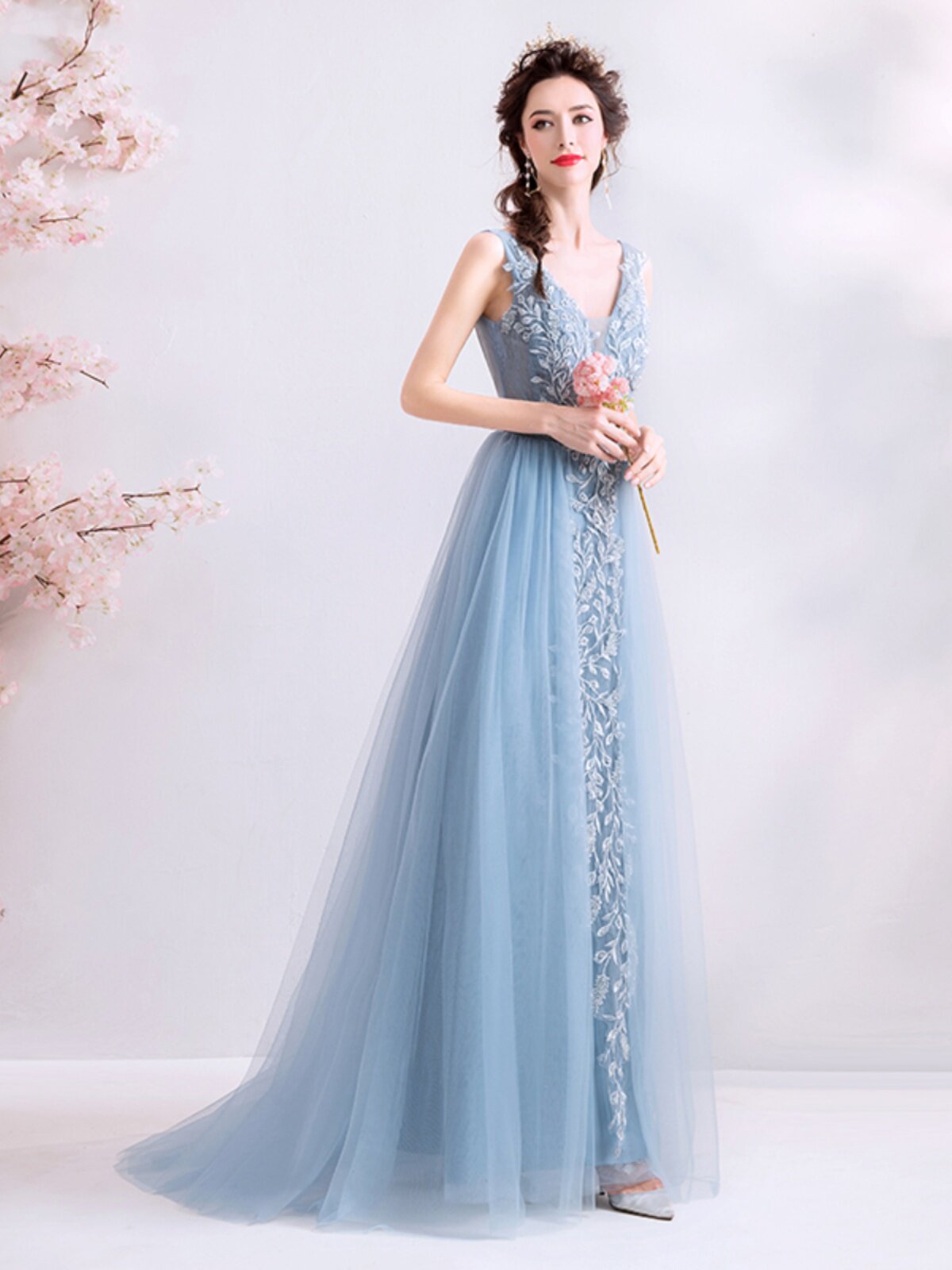 Stunning Blue Formal Gown: Angelic Grace for Under $41! - Product image 2