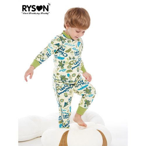 RYSONa类羊毛棉姜饼人家居服套装