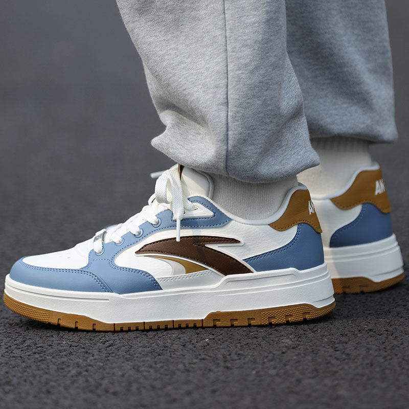 正品安踏王一博同款982厚底板鞋