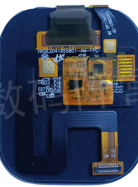 华强北xc07儿童电话手表HK0E2041955B01-AM 液晶屏幕卡托尾插排线