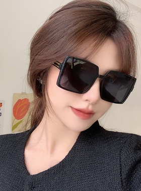 偏光方形大框时尚女街拍潮太阳镜