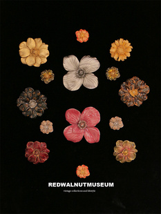 E.PEARL (Erwin pearl)美国品牌多彩珐琅花花胸针合集