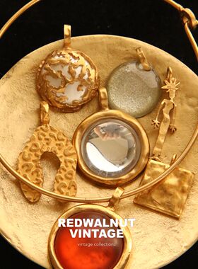 法产品牌彩色果冻vintage古董