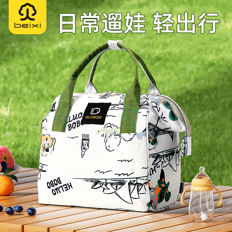 妈咪包母婴包多功能单肩双肩手提2024新款外出轻便大容量遛娃背包