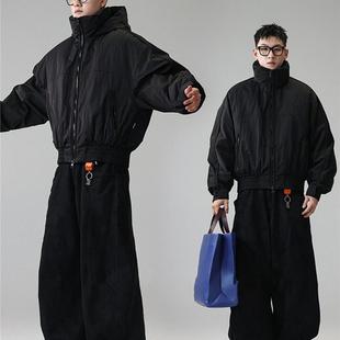 有术 90白鸭绒可收纳连帽羽绒服冬季男2025新款潮牌宽松外套