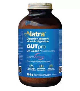 直邮 加拿大NATRA Gut肠道粉含发酵谷氨酰胺NAG芦荟榆树皮 195克