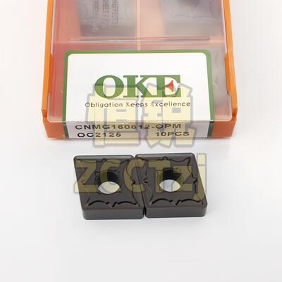 株洲OKE 数控车刀片 CNMG160612-OPM OC2125 加工钢件 正品保证