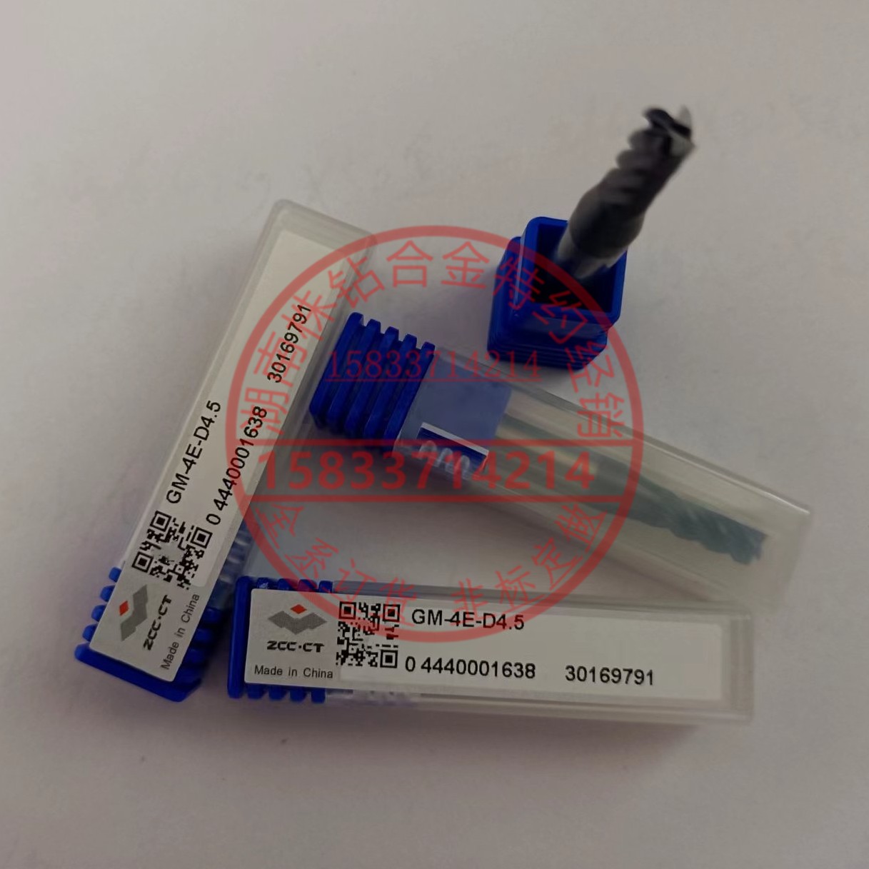 株洲钨钢整体立铣刀GM-4E-D1.0 S 1.5 2.0 2.5 3.0 .3.5 4.0 5.0