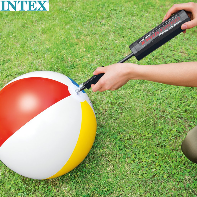 便携式推拉打气筒迷你快速手动气泵针筒型双向气球充气泵