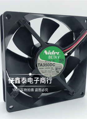 Nidec BETAV TA350DC L34880-58 12V 0.27A 9cm 9025 机箱 风扇