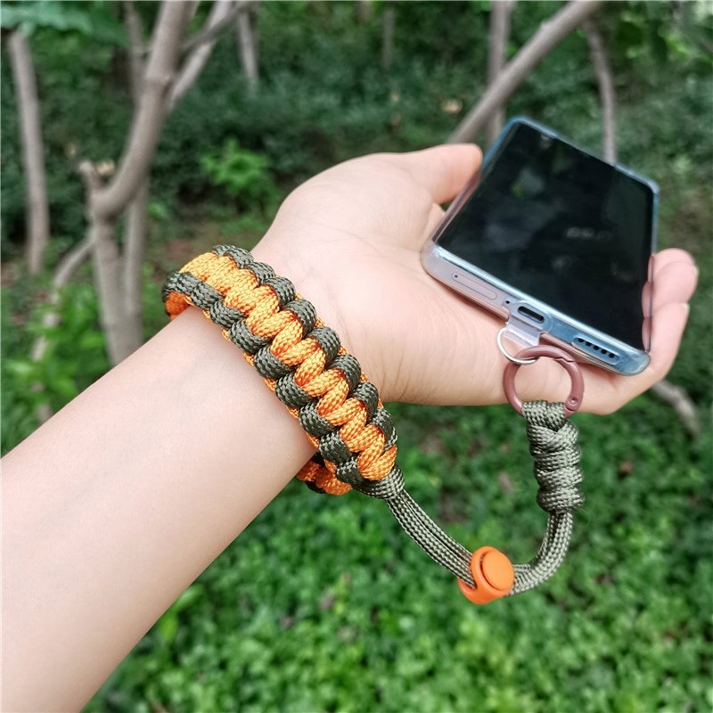编织套手腕手机挂绳宽版结实相机腕带挂链登山旅游防摔防丢掉落