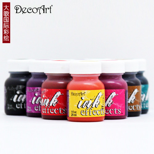 美国原装进口decoart丙烯颜料