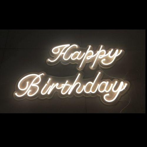 生日灯霓虹灯字母灯派对灯发光字