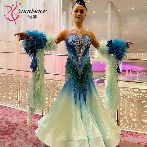 yundance摩登舞演出服量身定制