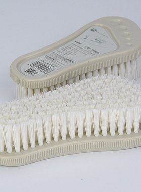 森小脚丫洗衣刷子塑料软毛多用途鞋刷脸盆刷清洁刷浴缸刷单个灰色