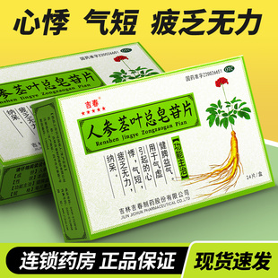 吉春人参茎叶总皂苷片区别与人参茎叶总皂胶囊国药准字健脾益气