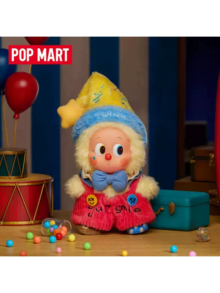 POPMART LABUBU ПОЧЕМУ ТАК СЕРЬЕЗНО серия циркульная виниловая плюшевая слепая коробка