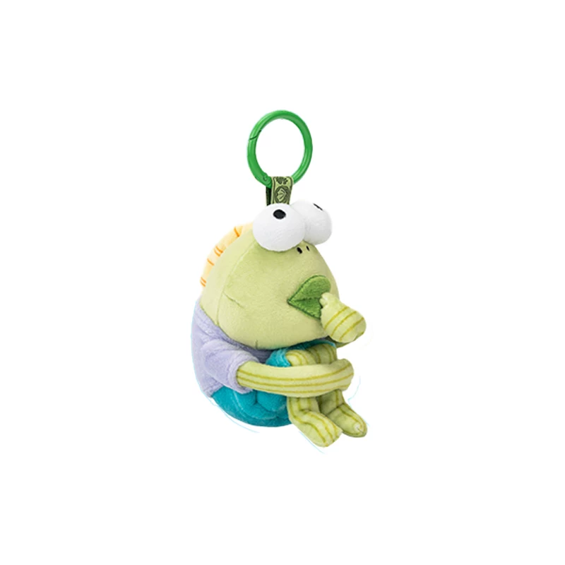 POPMART Bubble Mart Resonance GONG SpongeBob SquarePants Beachcomber Resident Passerby Mermaid Plush Blind Box Pendant