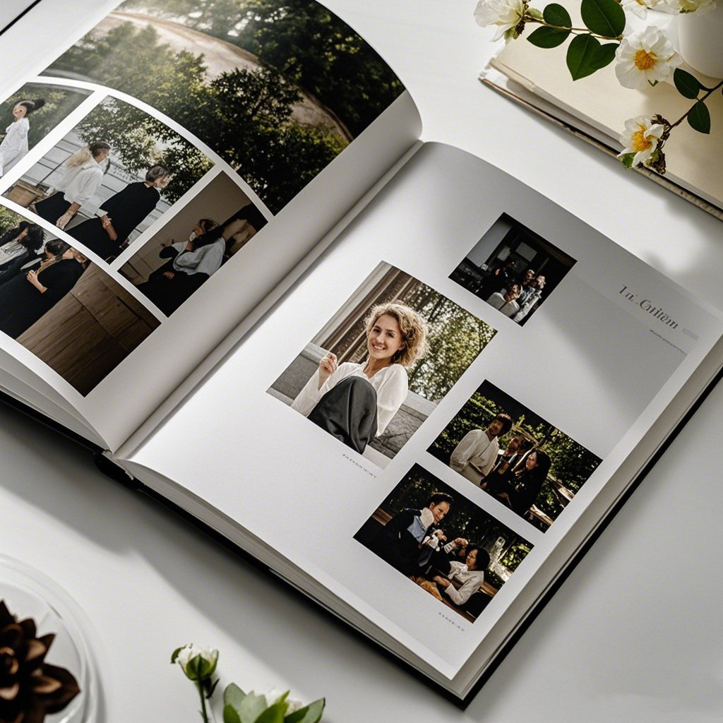 相册定制超清全色印刷极简设计