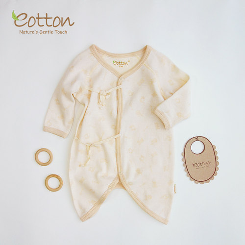 eotton彩棉婴儿和尚服蝴蝶衣四季